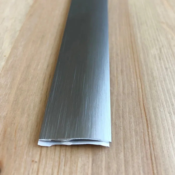 Brushed Aluminium 26mm Door Floor Bar Edge Trim Threshold Ramp For Doorways