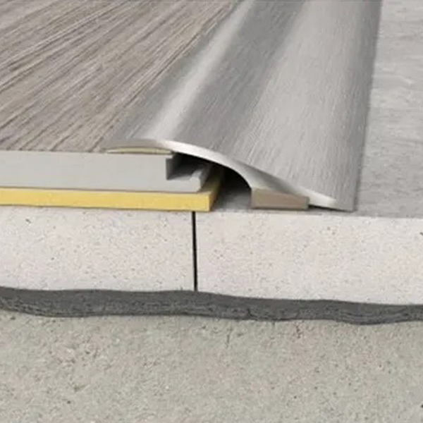 Brushed Aluminium 26mm Door Floor Bar Edge Trim Threshold Ramp For Doorways