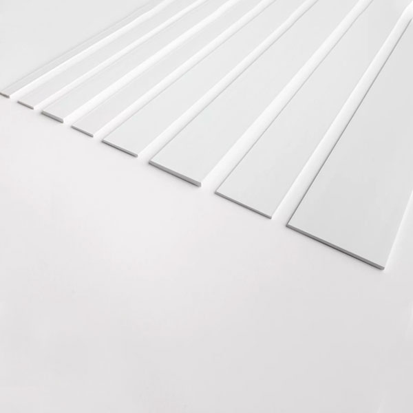 1m Durable PVC Architrave Cover Flat Bar 