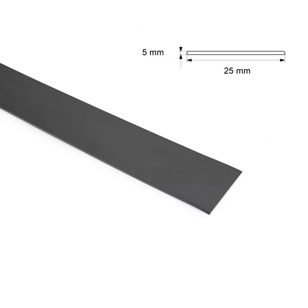 1m Durable PVC Architrave Cover Flat Bar 
