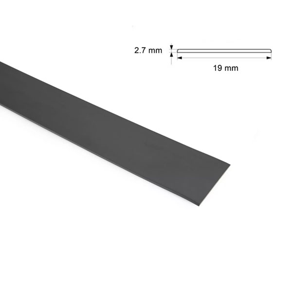 1m Durable PVC Architrave Cover Flat Bar 