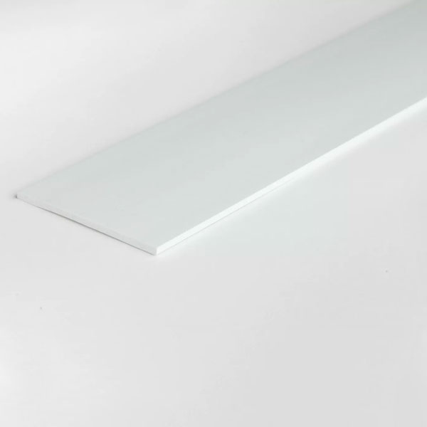 1m Durable PVC Architrave Cover Flat Bar 
