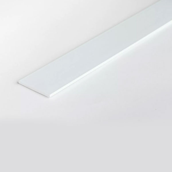 1m Durable PVC Architrave Cover Flat Bar 