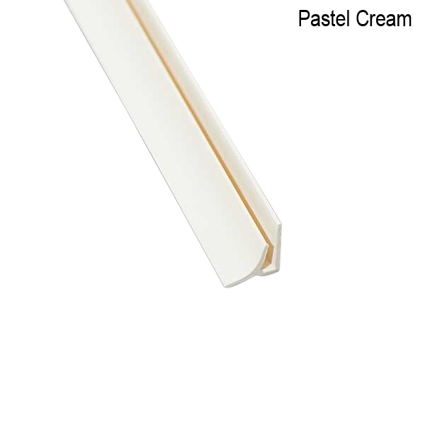 Durable PVC Small Internal Corner Trim for Interiors