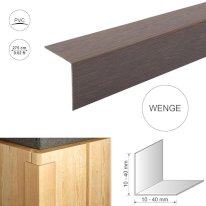 2.75m Wood Effect Plastic Pvc Corner 90 Degree Angle Trim