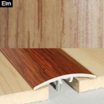 40mm Aluminium Wood Effect Door Floor Bar Edge Trim Threshold