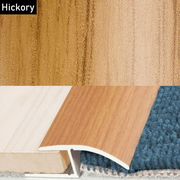 40mm Aluminium Wood Effect Door Threshold