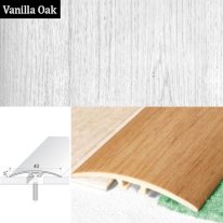 40mm UPVC Wood Effect Door Threshold