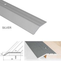 40mm Wide Aluminium Door Floor Trim Carpet Thresholds Ramp
