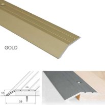 40mm Wide Aluminium Door Floor Trim Carpet Thresholds Ramp