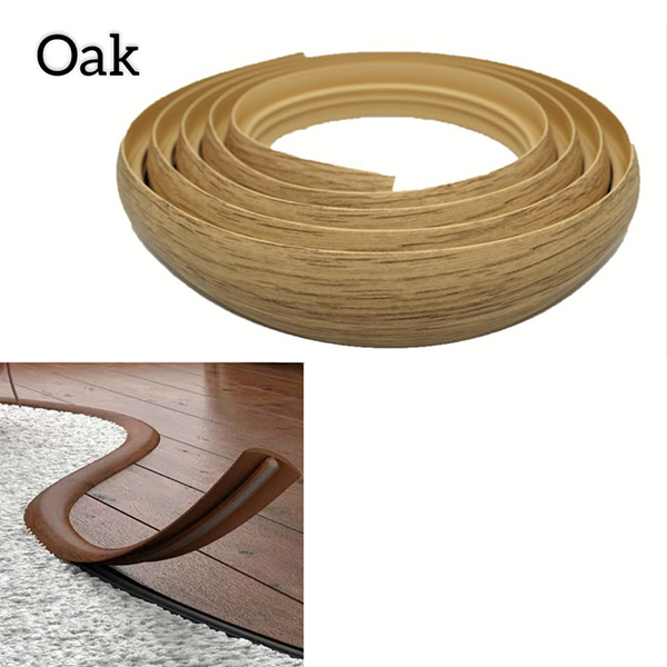 40mm Wide PVC Flexible Flooring Transition Profile Door Threshold