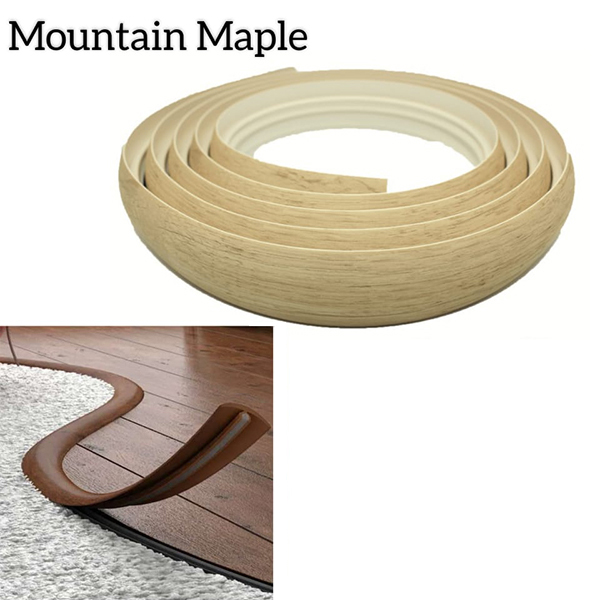 40mm Wide PVC Flexible Flooring Transition Profile Door Threshold