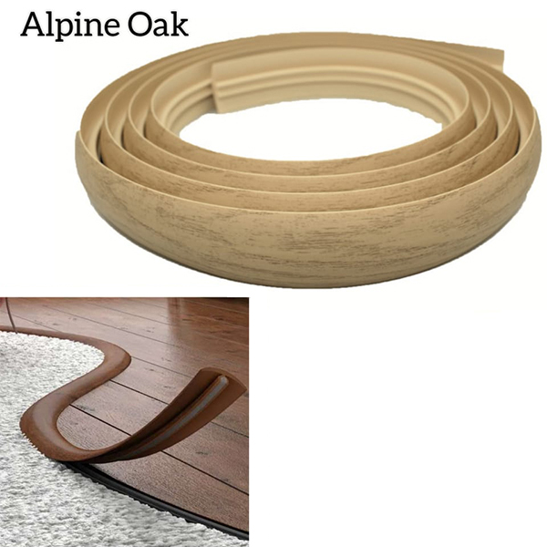 40mm Wide PVC Flexible Flooring Transition Profile Door Threshold