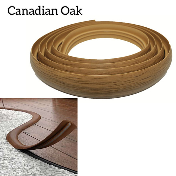 40mm Wide PVC Flexible Flooring Transition Profile Door Threshold