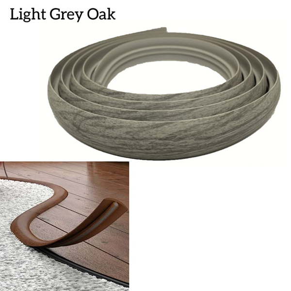 40mm Wide PVC Flexible Flooring Transition Profile Door Threshold