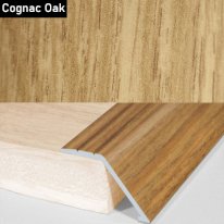 41mm Aluminium Wood Effect Door Floor Trim Carpet Threshold Ramp