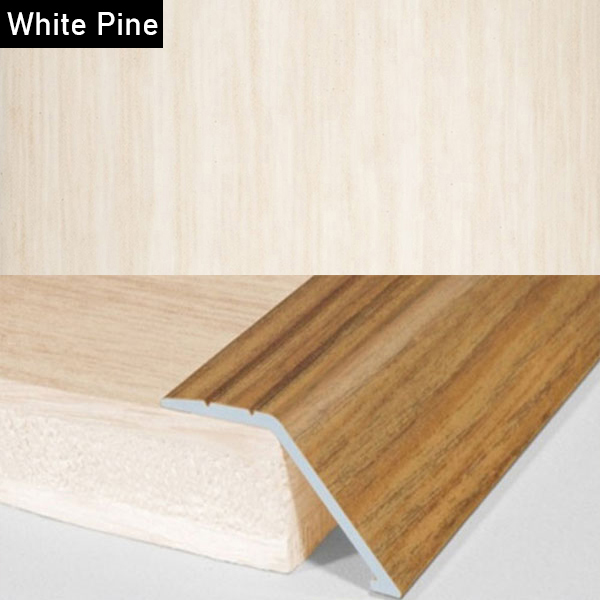 41mm Aluminium Wood Effect Door Floor Trim Carpet Threshold Ramp