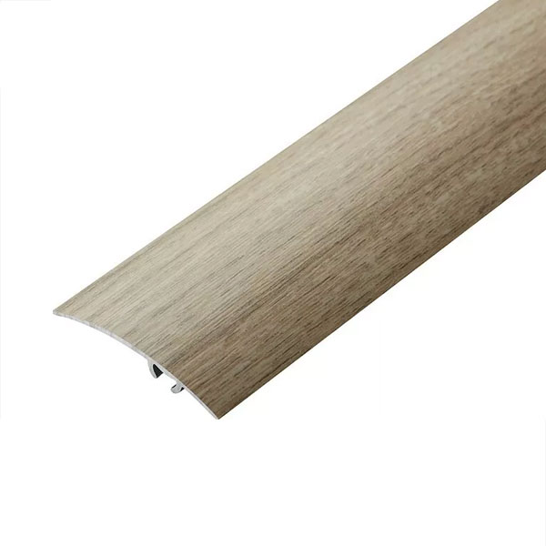 47mm Self Adhesive Aluminium Wood Effect Door Floor Trim Threshold Laminate