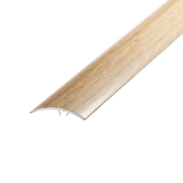 50mm Aluminium Wood Effect Door Edging Floor Trim Threshold Laminate