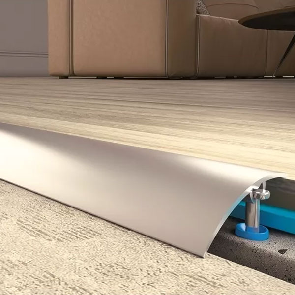 Aluminium Carpet Cover Door Threshold Silver Floor Trim Transition Strip