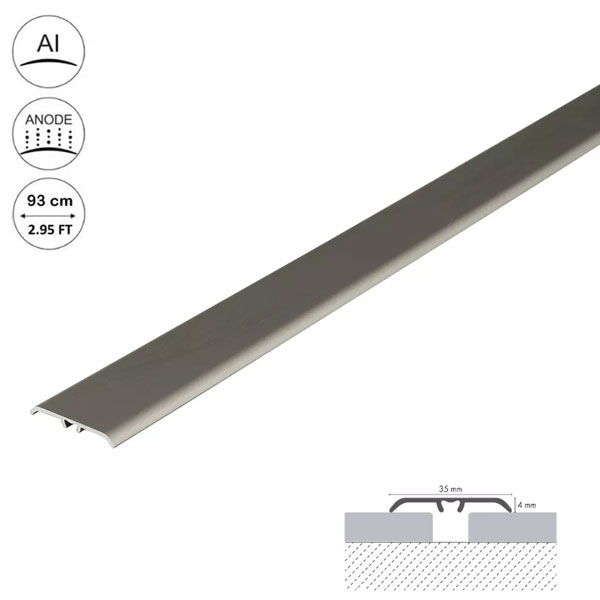 Aluminium Door Bars Threshold Strip Transition Trim Laminate Tiles