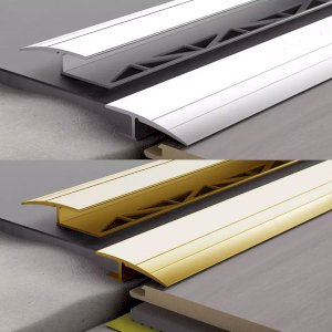 Aluminium Door Edging Floor Trim-Threshold- Zet O Profile