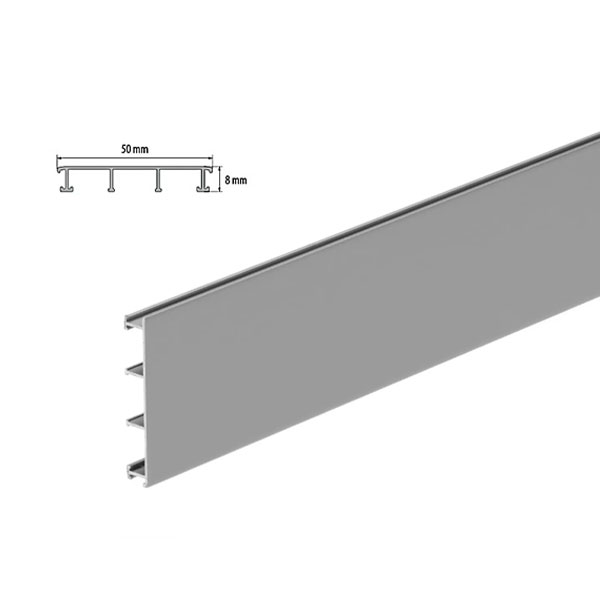 Decorative 2.5m Aluminium Anodized Border Tile Trim