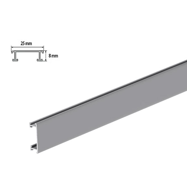 Decorative 2.5m Aluminium Anodized Border Tile Trim