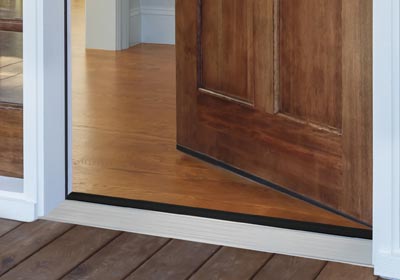 Customer browsing DoorThresholds.co.uk for unique home improvement products