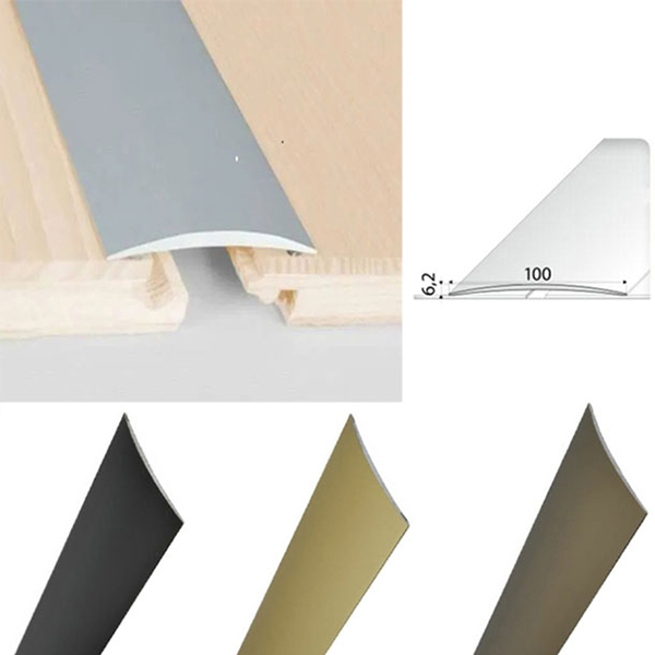 Self Adhesive Door Threshold / 100mm Aluminium Self Adhesive Door