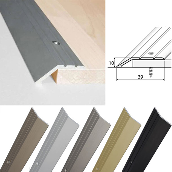 Door Threshold Ramp / 40mm Wide Aluminium Door Floor Trim Carpet