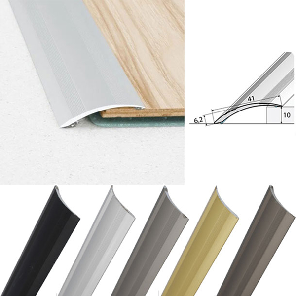 Door Threshold Ramp / 41mm Wide Self Adhesive Aluminium Door Thresholds