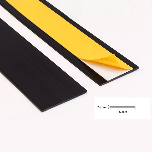 Self Adhesive 1m Durable PVC Architrave Flat Trim
