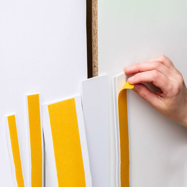 Self Adhesive 1m Durable PVC Architrave Flat Trim