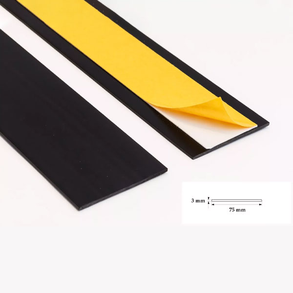 Self Adhesive 1m Durable PVC Architrave Flat Trim