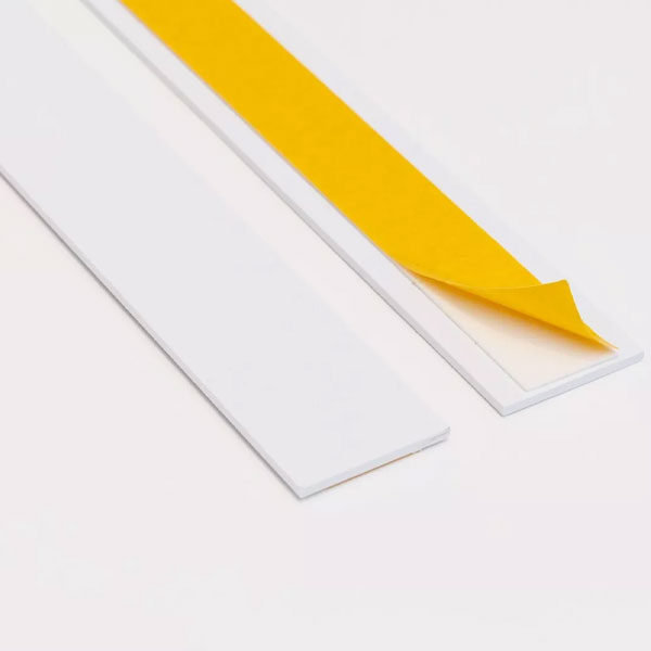 Self Adhesive 1m Durable PVC Architrave Flat Trim