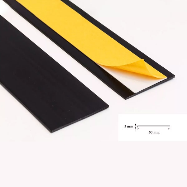 Self Adhesive 1m Durable PVC Architrave Flat Trim