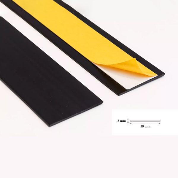 Self Adhesive 1m Durable PVC Architrave Flat Trim