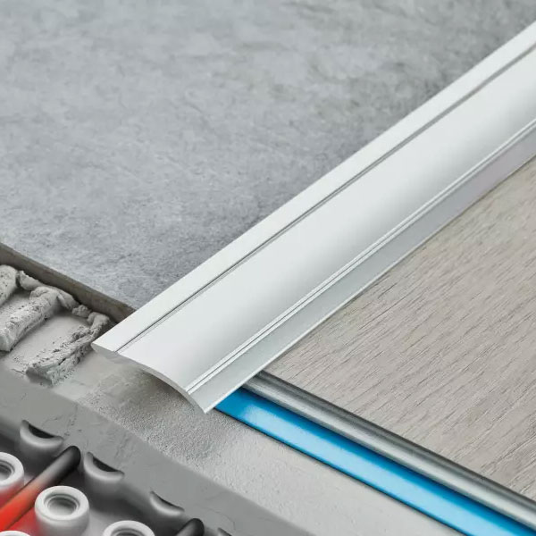 Self-Adhesive Anodised Aluminium Door Floor Bar Trim Threshold Ramp