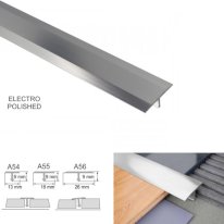 T Bar Anodised Aluminium Threshold Trim Transition Trim For Tiles