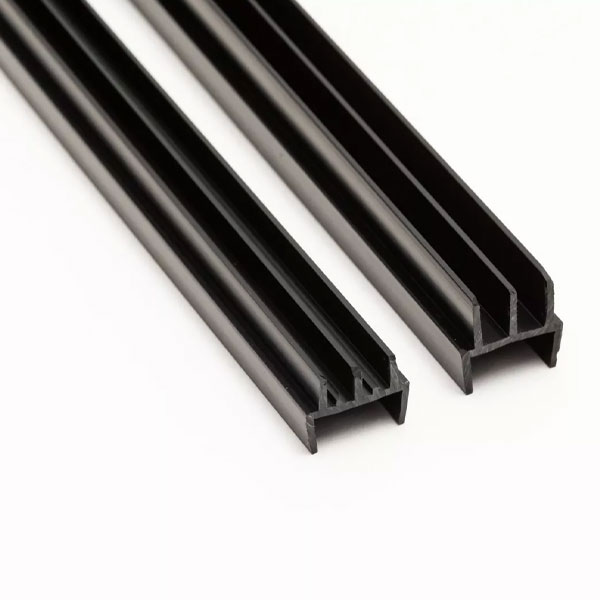 Vivarium Dual Compatibility Glass Runners Track Double Channel - 4mm Top & Bottom